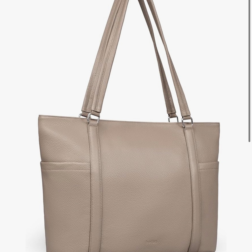 befen Genuine Leather Work Tote Bag